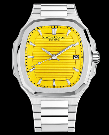 Replica DeLaCour Elite Vault Yellow WAST5001Y Watch
